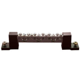 Bus Bar with Black Insulators & Mounting Screws.